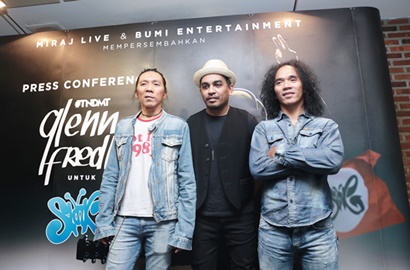 Wow, Glenn Fredly Akan Gelar Konser 'Tanda Mata' untuk Slank