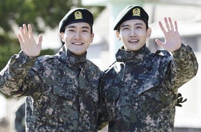 Keluar Wamil Barengan, Ada Perayaan Khusus Buat Siwon SuJu dan Changmin TVXQ?