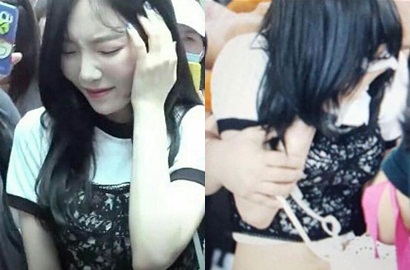Ricuh Diserbu Fans Indonesia, Tae Yeon SNSD Sampai Nangis dan Jatuh di Bandara Soekarno-Hatta?