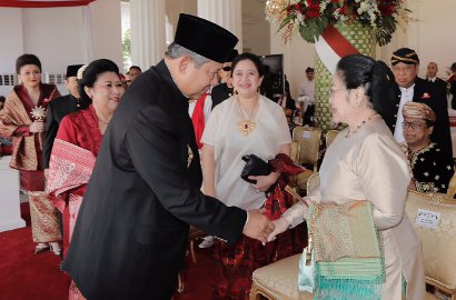 Momen Langka, Pesan 'Tersembunyi'  di Balik Jabat Tangan SBY-Megawati