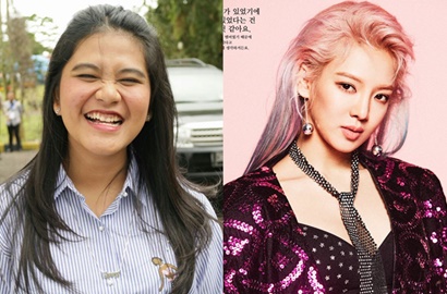 Heboh Tae Yeon SNSD 'Diserbu' Fans, Hyoyeon SNSD Malah Asyik Foto Bareng Anak Presiden Jokowi