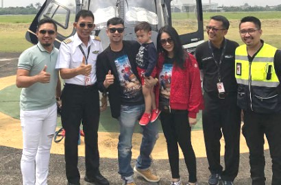 Raffi Ahmad Bantah Naik Helikopter Cuma Demi Pamer Kemewahan