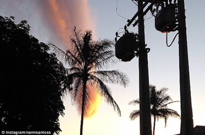 Muncul 'Pukulan Tangan Tuhan' di Langit, Warga Brasil Takut Kiamat Akan Datang