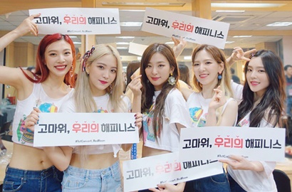 Tanpa Irene, Red Velvet Super Cantik Hadiri Event Spesial Ini