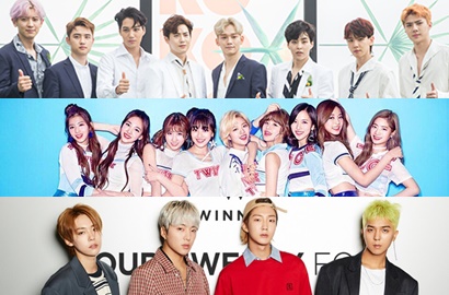EXO, Twice Hingga Winner Disebut Bakal Gabung 'ISAC 2017', Ini Kata Tim Produksi