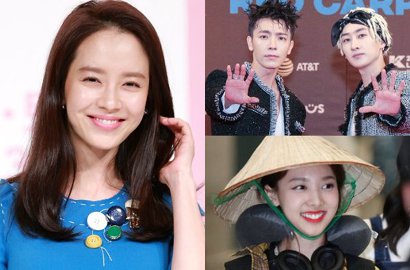 Song Ji Hyo, Donghae-Eunhyuk Siap Ke Jakarta Hingga Gaya Nyentrik Nayeon di Bandara