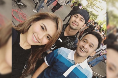 'Senjata' Ruben Nyaris Dipegang Ayu Ting Ting, Netter: Sarwendah Yang Sabar Ya