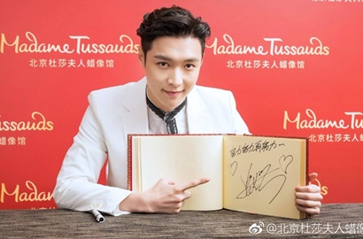 Lay Jadi Member EXO Pertama yang Punya 'Kembaran' di Museum Madame Tussaud