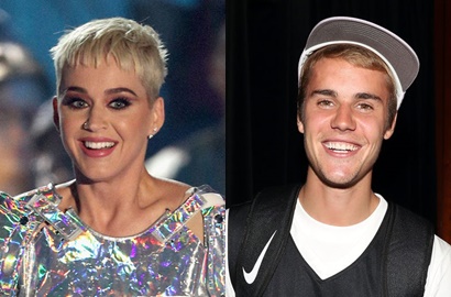 Katy Perry 'Permalukan' Justin Bieber di Panggung MTV VMA 2017