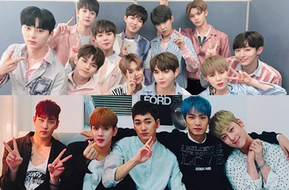 Laris Manis, Wanna One-NU'EST Jadi Model Iklan Terfavorit