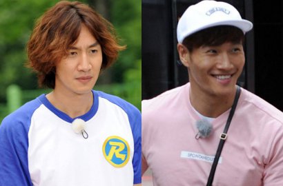 Lee Kwang Soo Maksa Dipangku Hingga Ngebet Cium Kim Jong Kook 'Running Man'