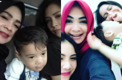 Raffi dan Ayu Ting Ting Disindir 'Suami-Istri', Nagita Tersenyum Tegar Ditemani Sang Ibu