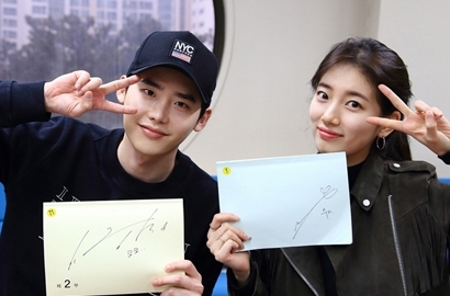 'While You Were Sleeping' Siap Bikin Baper, Mesranya Lee Jong Suk Bersandar di Bahu Suzy