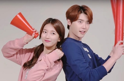 Tak Sabar, Suzy Promosi Drama Barunya Lewat Foto Mesra Bareng Lee Jong Suk