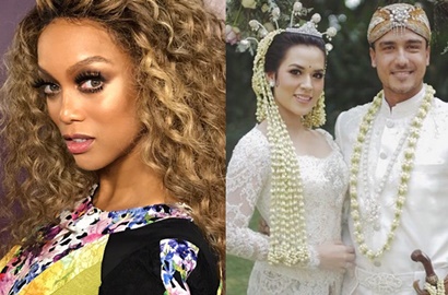 Dikabarkan Pernah Pacaran, Tyra Banks Mendadak Curhat 'Kepanasan' Saat Hamish dan Raisa Nikah