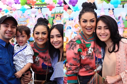 Ayu Ting Ting, Raffi dan Nagita Hadiri Ultah Putri Krisdayanti, Netter: Cakar-Cakaran Gak Tuh?