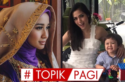 Topik Pagi: Dandanan Nikah Laudya C. Bella Mirip Ratu Jodha, Alasan Anak Jedar Vegetarian