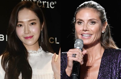 Pose Cantik Bareng Heidi Klum, Jessica Disindir  Edit Berlebihan Bagian Wajah