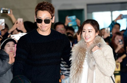 Rain dan Kim Tae Hee Tampil Serasi di Bandara, Netter Malah Debat Soal Ini