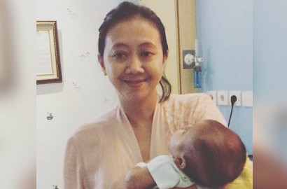 Curhat Kondisi Bayinya Pasca Operasi Katarak, Asri Welas Bikin Netter Tak Tega