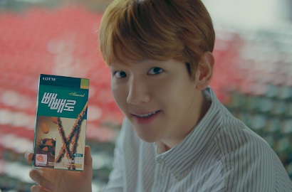 Bikin Gemes, Seperti Ini Tingkah Baekhyun EXO di Iklan Pepero