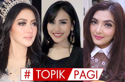 Topik Pagi: Heboh Cipika-Cipiki Syahrini dan Ayu Ting Ting, Gantengnya Arsya Putra Ashanty