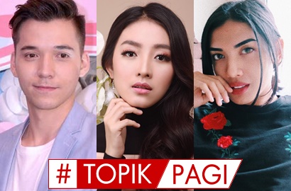 Topik Pagi: Stefan William-Natasha Wilona di Acara yang Sama, Millendaru Kunjungi Kafe Gay