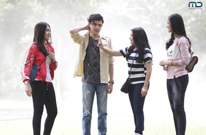 Kocak, Ternyata Prilly Suka Jahili Shawn Adrian di Lokasi Syuting 'Amara Sahabat Langit'