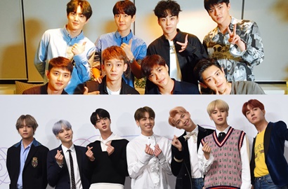 EXO - BTS Beda Lokasi, 'Bocoran' Line Up MAMA 2017 di 3 Negara Bikin Geger