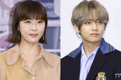 Dukung Album Baru BTS, Netter Kaget Ha Ji Won Akrab dan Jalan Bareng V