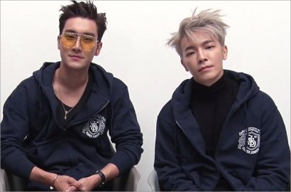 Sambil Melotot, Ekspresi Siwon Cium Mesra Donghae Bikin Fans Salfok