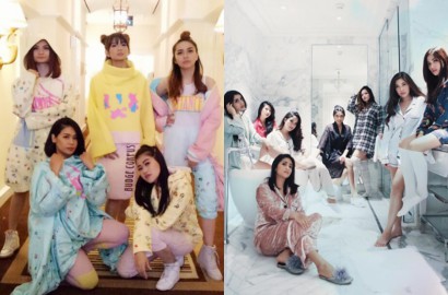Foto Pakai Piyama di Kamar Mandi Dihujat, Nia Ramadhani Sindir Kakak Tiru Gaya Girls Squad?