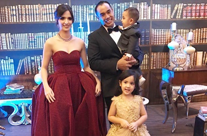 Main dengan Ardi Bakrie, Ekspresi Putra Kedua Nia Ramadhani Curi Perhatian