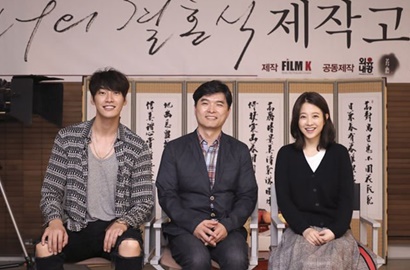 Park Bo Young Serius, Kim Young Kwang Malah Tak Henti Senyum di Baca Naskah 'Your Wedding'