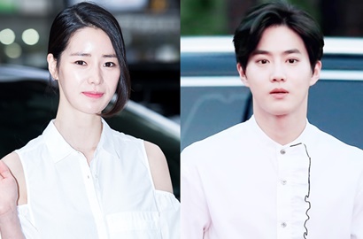 Lim Ji Yeon Pamer Foto Akrab Bareng Suho di Backstage 'Soribada Awards'