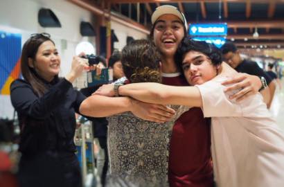 Dhani Baper Tak Mau Antar ke Bandara, Maia Akui 'Paksa' El Sekolah di London