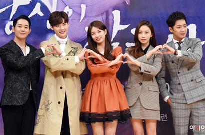 Unyu Hingga Mesra, Manisnya Suzy-Lee Jong Suk di Preskon 'While You Were Sleeping'