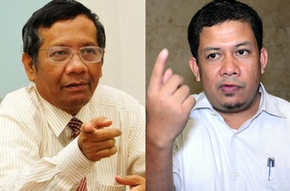 Fahri Hamzah dan Mahfud MD Debat Kusir di Twitter Gara-Gara Soal OTT KPK