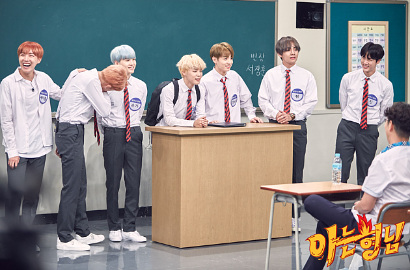 Promosi 'Ask Us Anything', BTS Adu Ganteng Foto Bareng Kang Ho Dong cs
