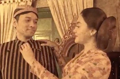 Jawa Banget, Makeup Vicky Shu Saat Akad Nikah Banjir Pujian Netter