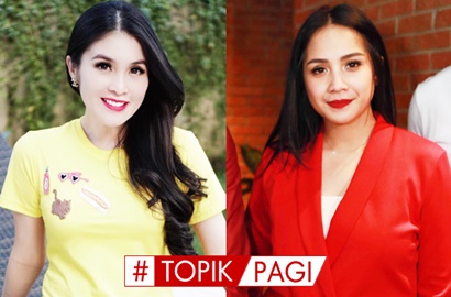 Topik Pagi: Reaksi Suami Soal Sandra Dewi Hamil Kurus, Nagita Hobi Bangun Siang
