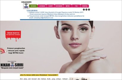 Beginilah Cara 'Nyeleneh' Situs Nikah Siri Mengecek Kliennya Perjaka atau Tidak