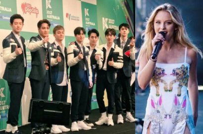 EXO dan Zara Larsson Foto Bareng di Backstage, Begini Komentar Fans
