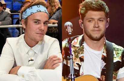 Justin Bieber Parodikan Cover Album Debut Solo Niall Horan