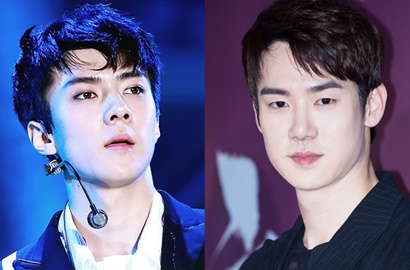 Pamer Foto Bareng, Sehun EXO dan Yoo Yeon Seok Dibilang Kembaran