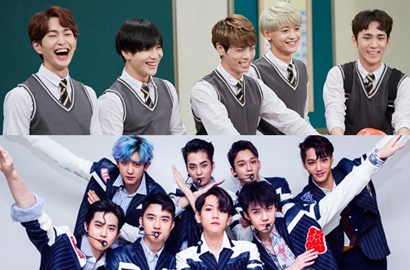 Begini Penampilan Member EXO-SHINee Cs Saat Tak Pakai Makeup