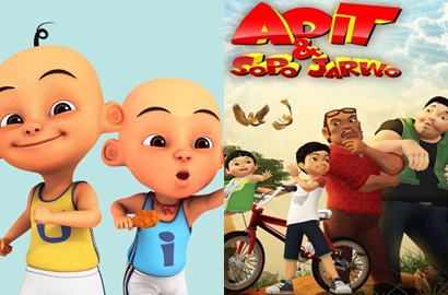 Tumbangkan Sinetron, Rating 'Upin Ipin' dan 'Adit Sopo Jarwo' Sukses Tembus Top 10