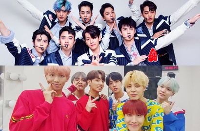 Bukan EXO-BTS di Puncak, Ini Daftar Ranking Digital Boy Grup 2017