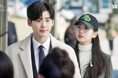 Didatangi Suzy, Lee Jong Suk Kaget Hingga Jatuh di 'While You Were Sleeping'