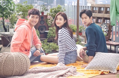 Cerianya Kang Sora, Siwon SuJu-Gong Myung di BTS Poster 'Revolution of Love'